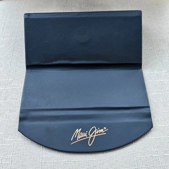 Maui Jim Eyeglasses Case Black Tri Folding Case for Glasses Eye Wear CASE only - Picture 7 of 11